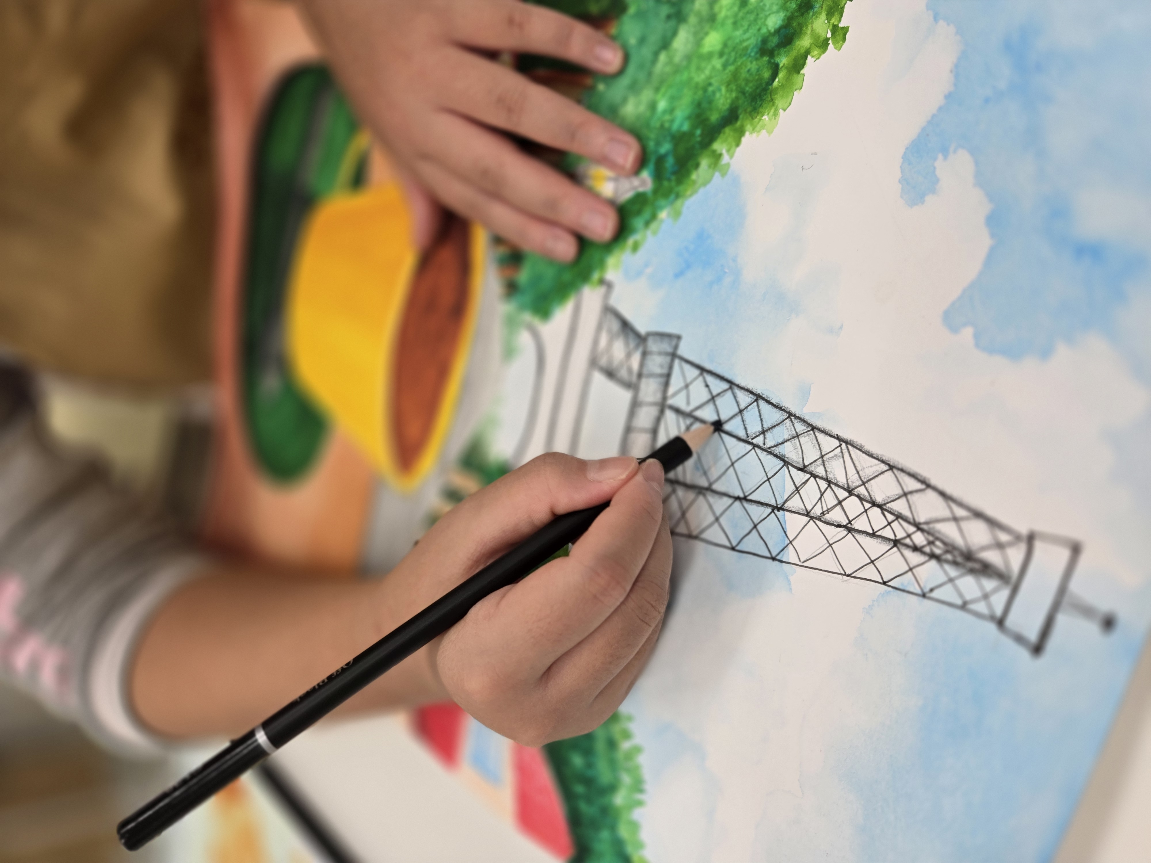 관저라온미술학원 학생 작품 5 - 아동미술 창작 작품