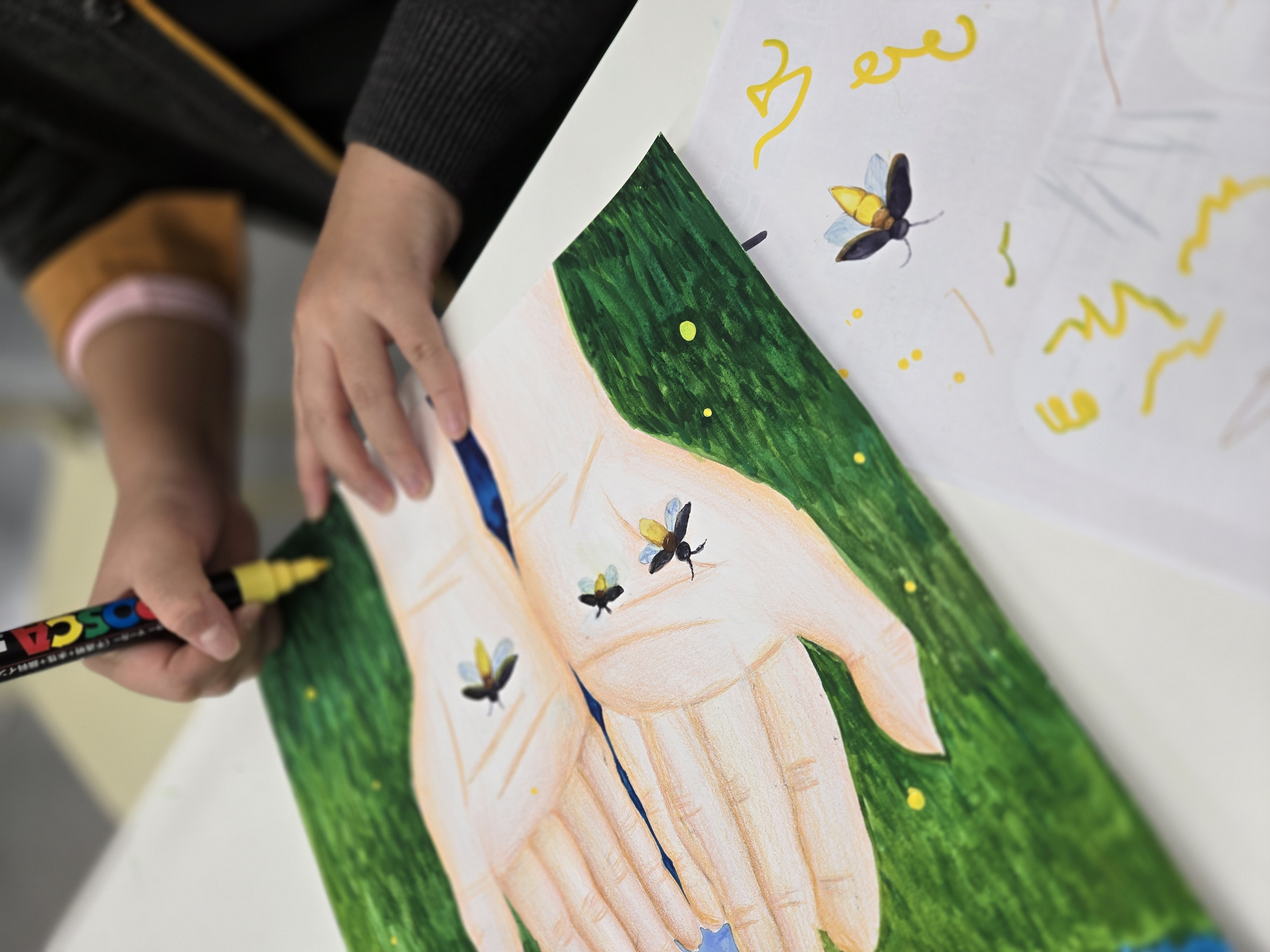 관저라온미술학원 학생 작품 6 - 아동미술 창작 작품